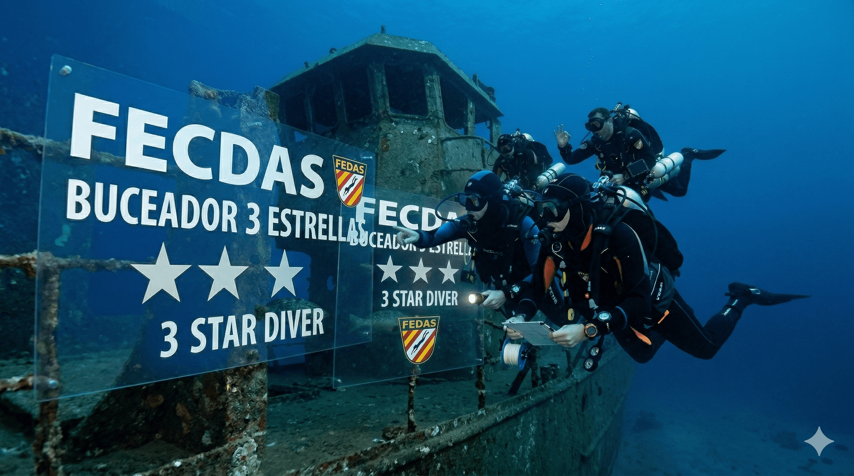 B3E — Buceador 3 estrellas